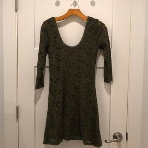 Free People Lace mini dress